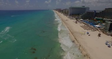 Cancun City havadan görünümü