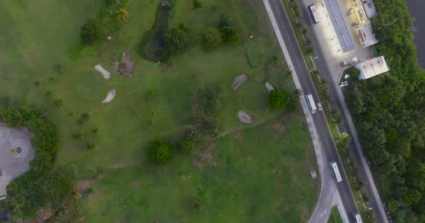 Vue aérienne sur la route 