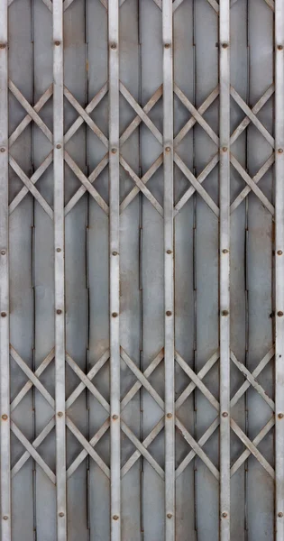 Rejilla de metal puerta corredera — Foto de Stock