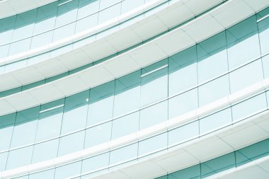 Soyut Ofis İnşaat İş Arkaplanı, Hastane Cephesi Mimarisi Modern Violet Pencereleri