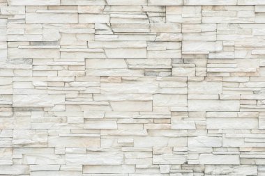 Temiz Beyaz Taş Tuğla Duvarı Arkaplanı, Modern Döşeme Mimarisi