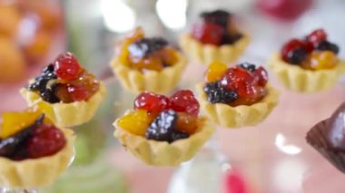 Renkli çikolata düğün