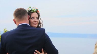 Ağır çekimde atış gelin damat gider