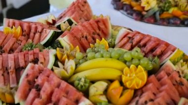 bir düğünde lezzetli çikolata