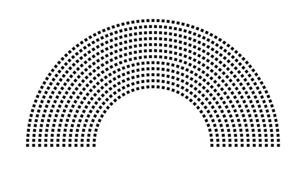 Hemicycle 700 koltuk - 12 sıra - 180 derece