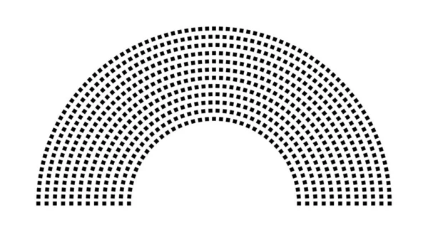 Hemicycle 712 koltuk - 12 sıra - 180 derece