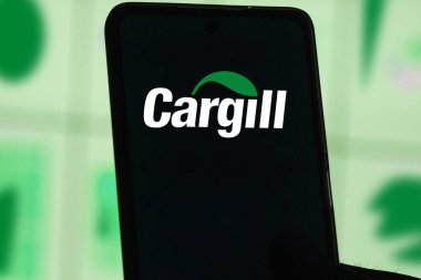 Siyah ekranda Cargill logosu.