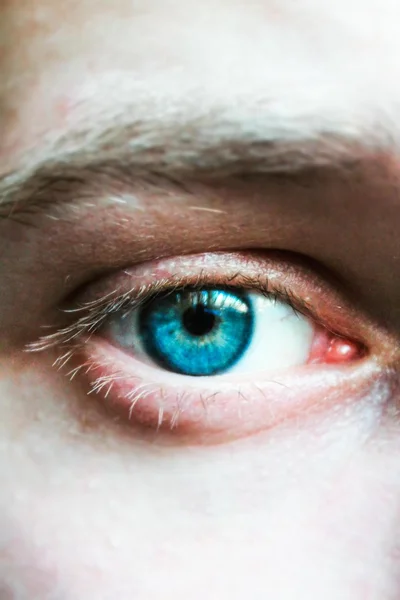 Мой голубой глаз — стоковое фото