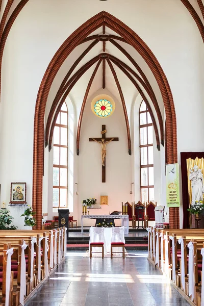 Vinnitsa Ukraine August 2020 Ancient Beautiful Church Joseph Built Gothic — Stock Photo, Image