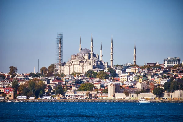 Istanbul Türkei 2019 Wunderschöne Sultan Ahmet Moschee Blaue Moschee Istanbul — Stockfoto