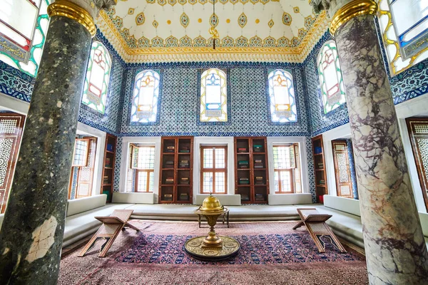 Стамбул Турция Октября 2019 Года Внутренний Вид Библиотеки Ахмета Iii — стоковое фото