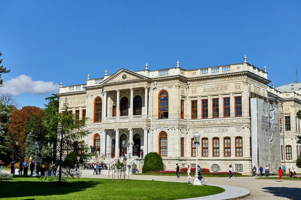 Istanbul Turquia Outubro 2019 Palácio Dolmabahce Istambul Maior Palácio Turquia — Fotografia de Stock