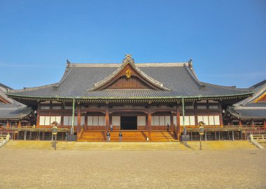 ön görünümde Japonya pavilyonu Tapınağı