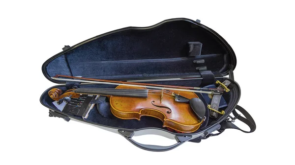 小提琴的盒子 — 图库照片