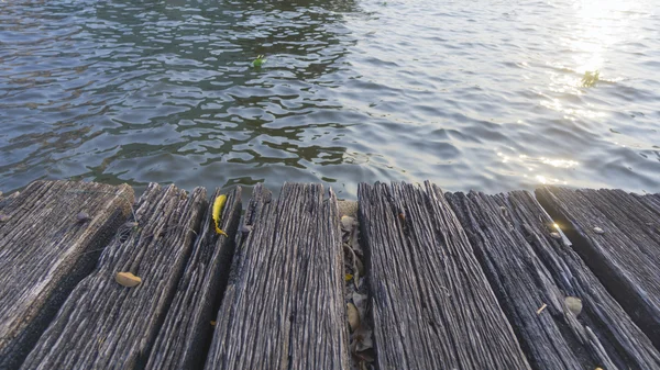 Muelle madera fondo —  Fotos de Stock