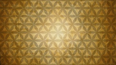 Çiçek deseni şeklinde kutsal geometri 
