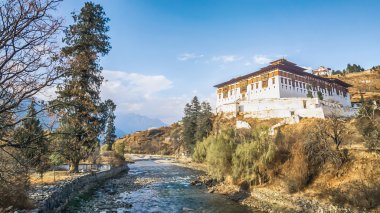  Nehrin geleneksel bhutan Sarayı, Paro Rinpung Dzong, B ile