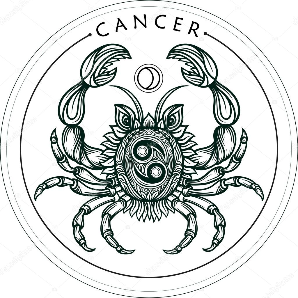 Zodiac Signs Cancer Tattoo Design Stock Illustrations – 660 Zodiac Signs Cancer  Tattoo Design Stock Illustrations, Vectors & Clipart - Dreamstime