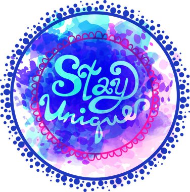 Vektörde benzersiz harflerle kalın. Kaligrafi kartpostalveya poster grafik tasarım harf öğesi. El yazılı kaligrafi tarzı kartpostal. Suluboya doku