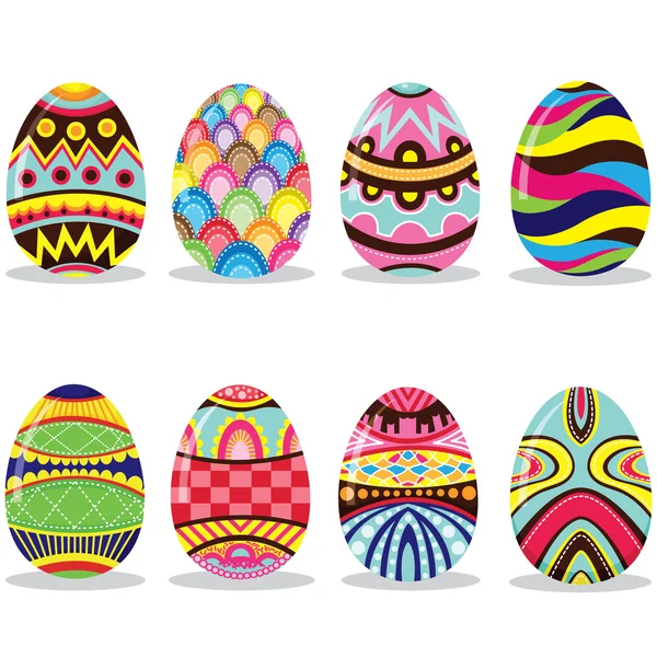 Easter Eggs Design — Stock Vector