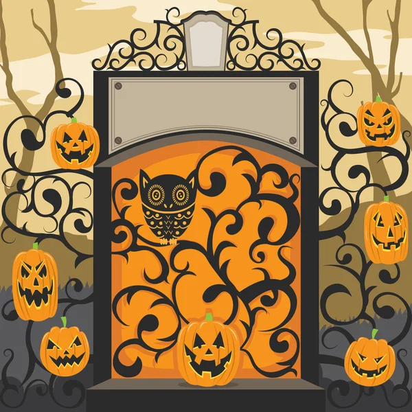 Set festa di Halloween — Vettoriale Stock