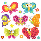 Aranyos és színes pillangók
