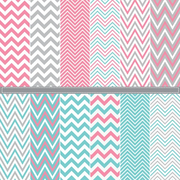 Chevron ensemble sans couture — Image vectorielle