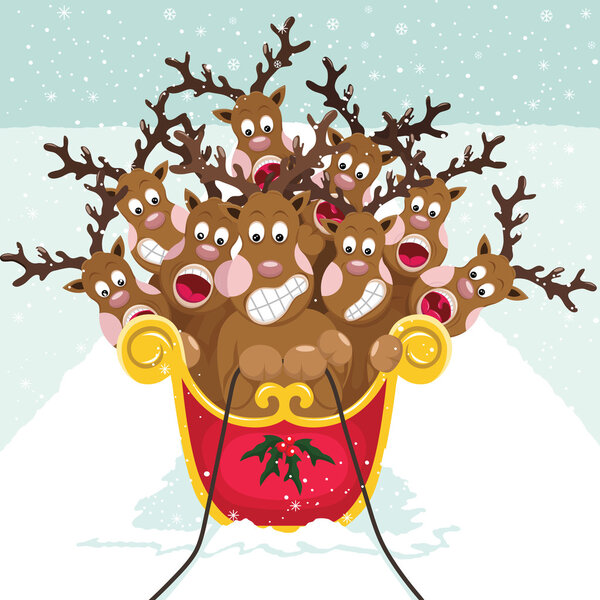 Симпатичный олень
