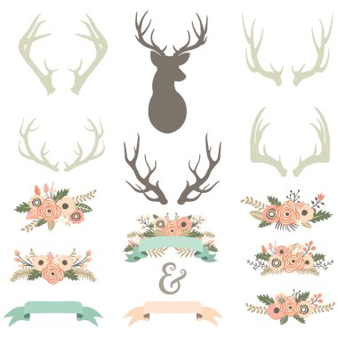 Free Free 82 Floral Antler Svg Free SVG PNG EPS DXF File