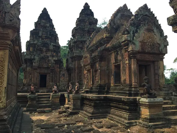 Tempel van Banteay srei — Stockfoto