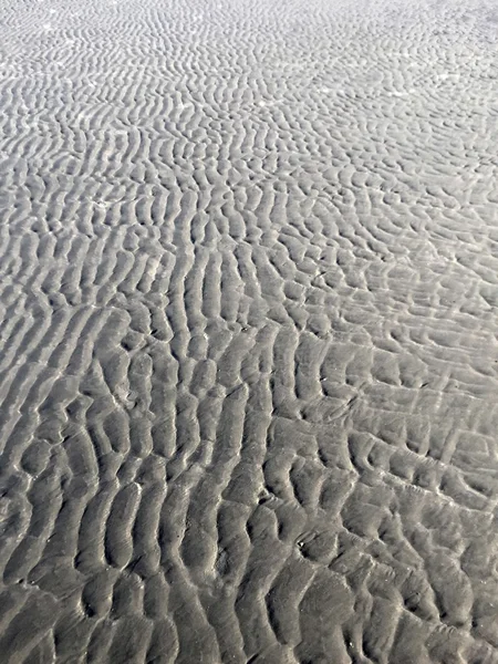 Linhas de areia e texturas — Fotografia de Stock