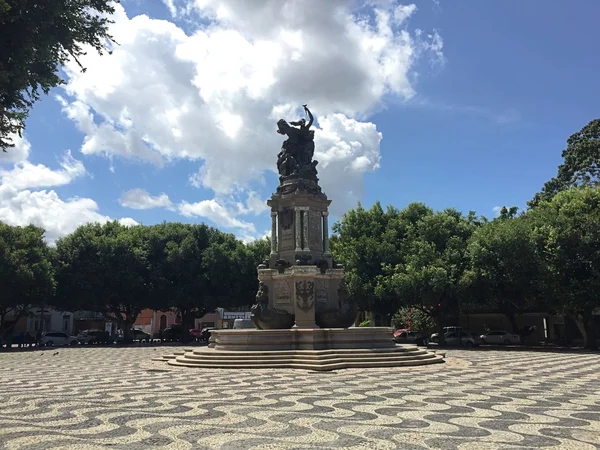 Placu w Manaus — Zdjęcie stockowe