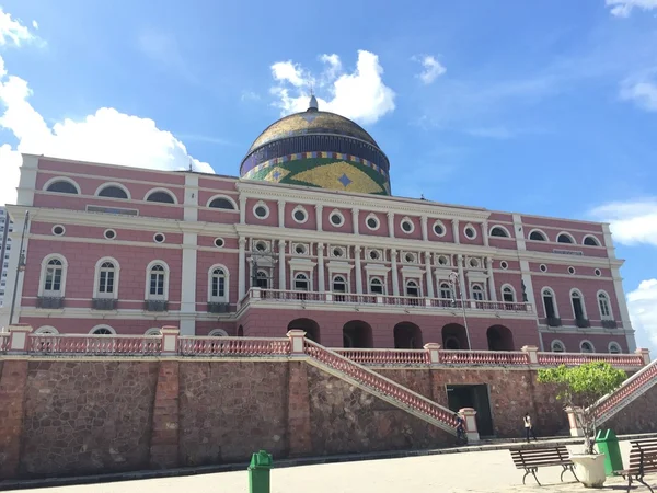 Teatro Amazonas em Manaus — Fotografia de Stock