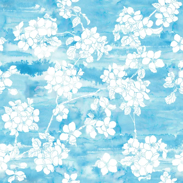 Abstract Elegance Seamless pattern with floral background. — Stock Photo, Image