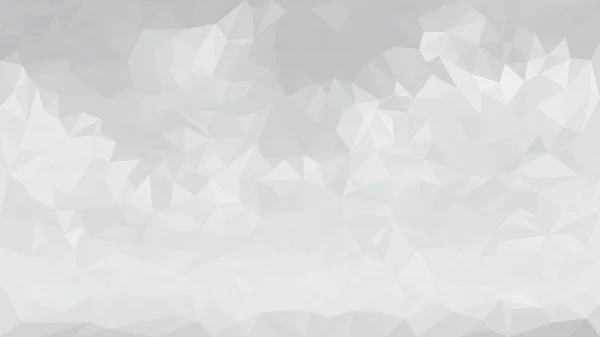 Gri düşük çokgen tek renkli üçgen mozaik arka plan iş şablon tasarımı.