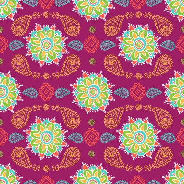 Etnik Kusursuz Desen. 