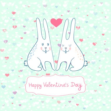 Komik Tavşan aşık