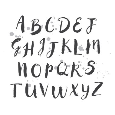 Çağdaş suluboya alfabesi