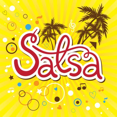 Yazıt Salsa partisi avuç içi ile