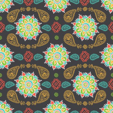 Etnik Kusursuz Desen. 