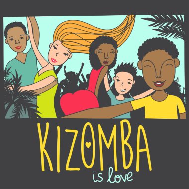 kizomba mutlu dansçılar