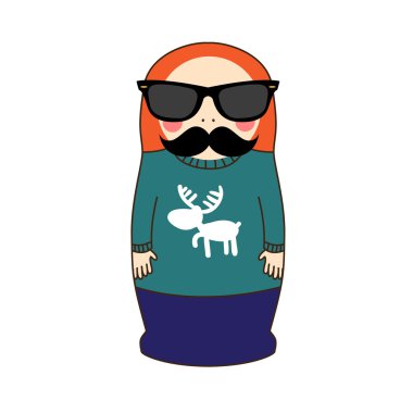 Hipster Matreshka bebek 