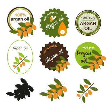 Zeytin etiketleri topluluğu. 