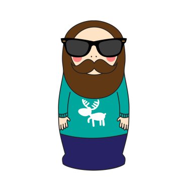 Hipster Matreshka bebek 