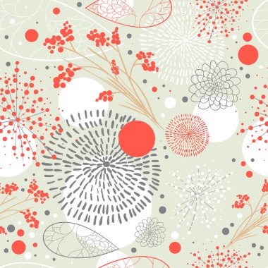 şık çiçekli arka plan