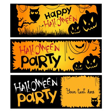 Cadılar Bayramı partisi daveti. 