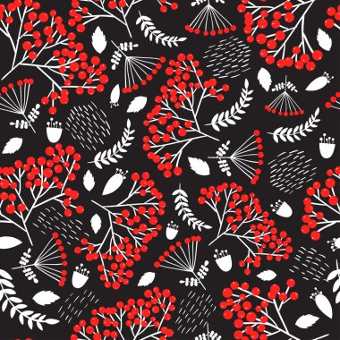 Dekoratif çiçek deseni