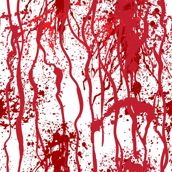 Horreur fond avec goutte à goutte de sang . — Image vectorielle