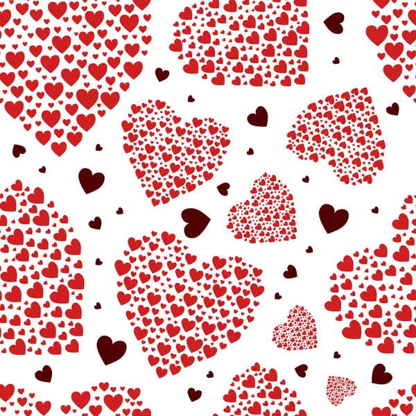 Modèle de coeur d'amour — Image vectorielle