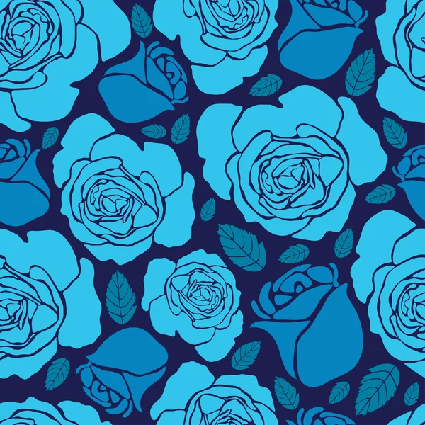 Gül desen illüstrasyon